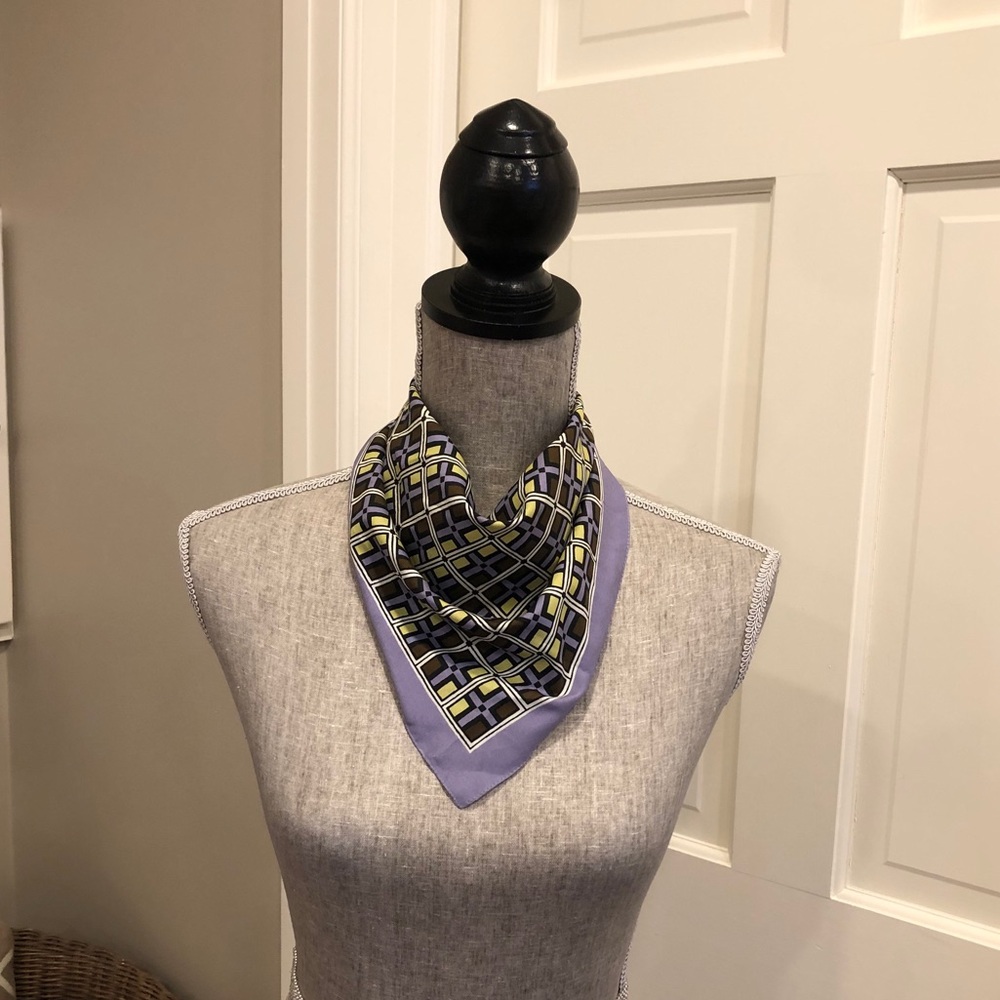 Vintage Geometric Scarf